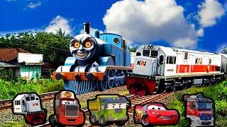 Ayo Kita Bermain Tebak Gambar Kereta Api cc201,kereta Thomas,truk dan,truk pemadam,lightning McQueen