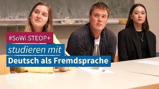 Studieren mit Deutsch als Fremdsprache