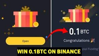 BINANCE RED PACKAGE FREE: Withdraw 0.1BTC DAILY