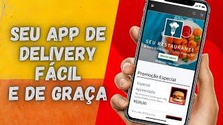 COMO CRIAR UM APP PARA SEU RESTAURANTE DELIVERY FÁCIL E DE GRAÇA. (MENUDINO)