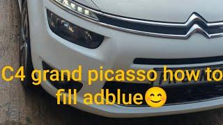 Citroen C4 grand picasso adblue fill up. no start in xxx miles fixed...