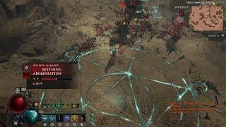 Diablo 4 S4 PvP Encounter Necro vs Barb (This guy was relentless, just kept coming back)