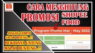 JANGAN SAMPAI SALAH HITUNG..!! CARA MENGHITUNG SUBSIDI PROMO SHOPEE FOOD