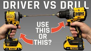 When To Use an Impact Driver VS Drill: The ULTIMATE Guide