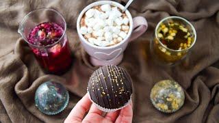 БОМБОЧКИ для ЧАЯ и КАКАО  Chocolate BOMBS  Tea BOMBS