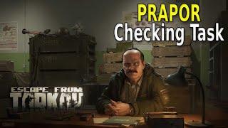 Checking Task Guide - Escape from Tarkov [12.8]