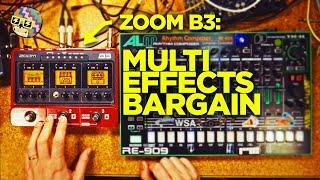 So is the Zoom B3 a cheap multi-effects bargain, then?