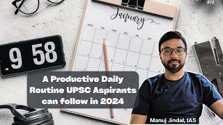 How to create a winning Daily ROUTINE for UPSC and Exam prep | This is the routine I followed