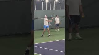 Práctica Entrenamiento de Rafael Nadal en Indian Wells 2024. By Juan Pedro Villemur.