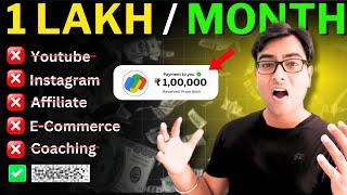 From Zero to 1 Lakh Rupees Monthly: Learn, Master, and Monetize Your Skills