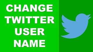 Change Twitter Username | How to Change Twitter Username by Mobile | Twitter Tutorial
