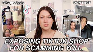 EXPOSING TikTok Shop For SCAMMING You! *don't buy*