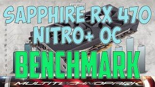 Sapphire RX 470 Nitro+ OC BENCHMARK / GAME TESTS REVIEW / 1080p, 1440p, 4K, Windows 10