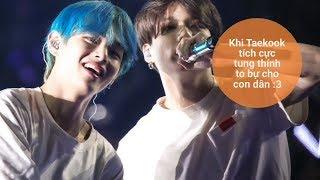 [Taekook/VKook Moment] Khi Taekook tích cực tung thính to bự cho con dân :3