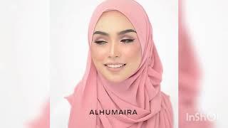 RAYA SHAWL TUTORIAL BY SHARIFAH ROSE X AL HUMAIRA