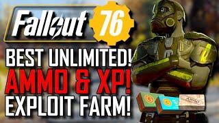 Fallout 76 | BEST UNLIMITED AMMO & XP Farming EXPLOIT! | GET FAST AMMO & EASY LEVEL UP!