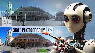 How to use Generative Fill with 360 photos - 5 Practical Uses of AI Photoshop Beta Tool | Gaba_VR