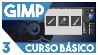 GIMP 2.10 Curso BÁSICO  ▶▶  3. Herramientas de pintura básicas