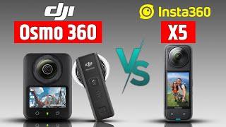 DJI OSMO 360 VS Insta360 X5 - GoPro in Serious Competition!