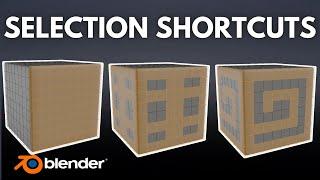 Secret Selection Shortcuts in Blender!