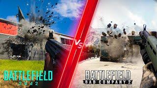 Battlefield 2042 (BETA) vs Bad Company 2 - Direct Comparison! Attention to Detail & Graphics! 4K