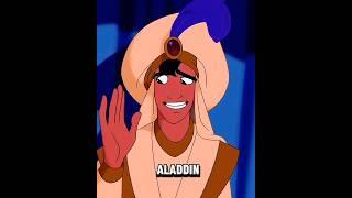 Aladdin's Original Character Designs: The Surprising Switch-Up Between Jafar and Iago #shorts #viral