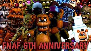 [FNAF SFM] Five Nights at Freddy's 6th Anniversary (FNAF Fanko Remix)