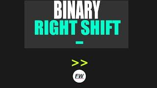 What is Binary Right Shift of Negative Numbers ?  Bit Manipulation #shorts