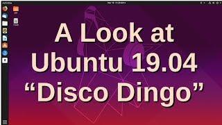 A Look at Ubuntu 19.04 "Disco Dingo"