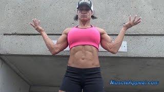 Female Bodybuilder Muscle Machine