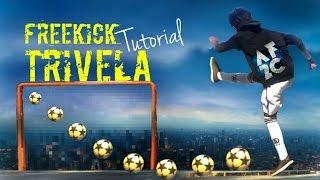 Cara Melakukan Tendangan TRIVELA !! FreeKick Tutorial