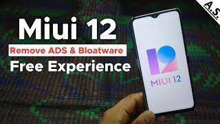 How To Remove Ads & Bloatware Free Experience in Miui 12 !!!!