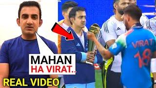 Gautam Gambhir Emotional Message When Virat Did This Lovely Gesture To Gautam Gambhir | IND vs NZ