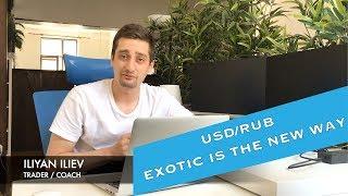 Exotic currency pair trading | USD/RUB - Planning and execution of trades