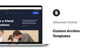 Custom Archive Templates with Blocksy Pro | Advanced Tutorial