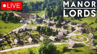 Building and COMBAT In Manor Lords! (Gameplay & Guide)
