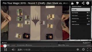 Pro Tour Magic 2015 - Round 1 (Draft) - Ben Stark vs. Andrew Cuneo