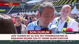 Ali Koç, muhabire fena kızdı