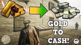 HOW TO SELL GOLD BARS IN RED DEAD REDEMPTION 2 AND ALL FENCE LOCATIONS