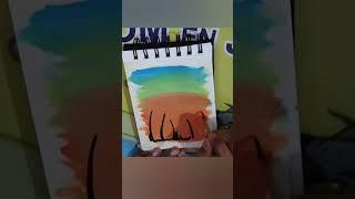 simple easy painting/ acrylic painting for beginners/ #youtubeshorts #shorts