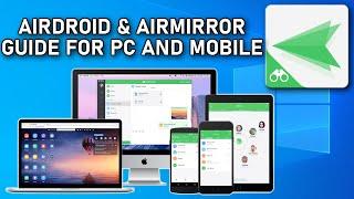 AirMirror and AirDroid for Android and Windows Guide 2020