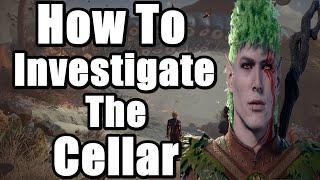 Baldur's Gate 3 - How to Investigate the Cellar - The Necromancy of Thay Book Location Guide
