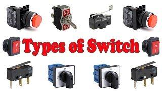 Switch types - Types of Switches - Types of Electrical Switches