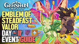 Emblem of Steadfast Valor Day - II Event Guide Genshin Impact