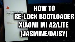 Cara Re-Lock Bootloader Xiaomi Mi A2/Lite (Android One)