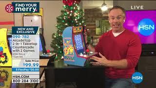 Arcade1Up 2in1 Countercade with PacMan and Galaga Games