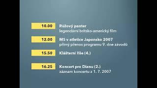 2024 #22 — Nabídka pořadů a Příště ČT1 a ČT2 (2007–2010)