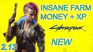 NEW Cyberpunk 2077 FASTEST MONEY FARM + XP FARM