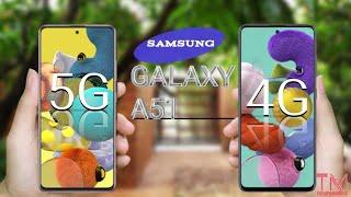 SAMSUNG GALAXY A51 4G VS 5G |Exynos 980 5G vs 9611 4G|Antutu and Geek Bench scores |TM COMPARSIONS