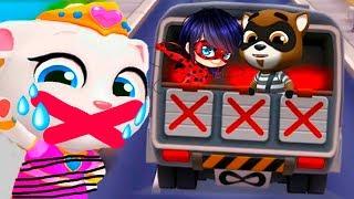 ГОВОРЯЩИЙ ТОМ БЕГ ЗА ЗОЛОТОМ #155. ПРИНЦЕССА АНДЖЕЛА на спецзаданиях. Talking Tom Gold Run мультик